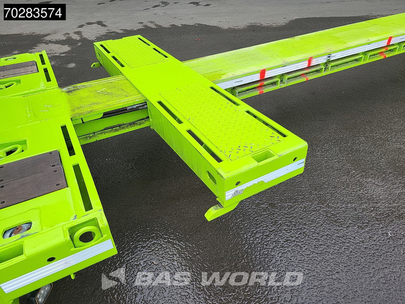 Faymonville F-S43-1AAF 3 axles Extendable Twistlocks 3x Hydraulic Steering Galvanised - Sơ mi rơ moóc thùng thấp: hình 2 Faymonville F-S43-1AAF 3 axles Extendable Twistlocks 3x Hydraulic Steering Galvanised - Sơ mi rơ moóc thùng thấp: hình 2