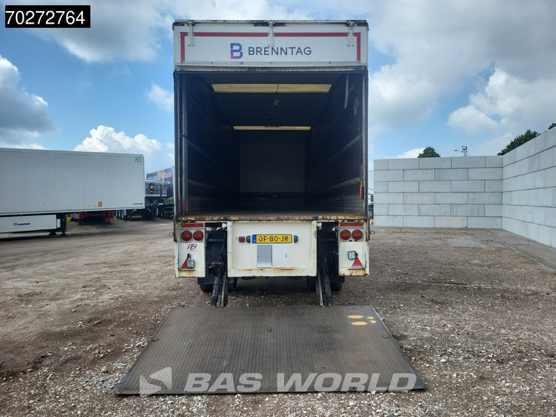 Sơ mi rơ moóc hộp kín Groenewegen DRO 10 10 B Lenkachse TÜV 02/26 Tailgate City: hình 8