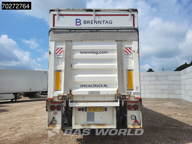 Sơ mi rơ moóc hộp kín Groenewegen DRO 10 10 B Lenkachse TÜV 02/26 Tailgate City: hình 7
