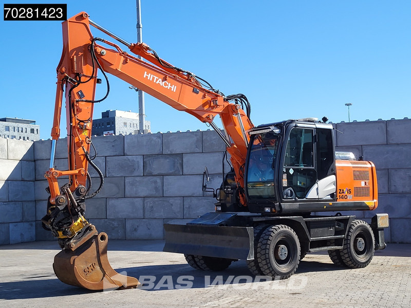 Hitachi ZX140W -5 OUTRIGGERS + BLADE - Máy xúc bánh lốp: hình 2 Hitachi ZX140W -5 OUTRIGGERS + BLADE - Máy xúc bánh lốp: hình 2