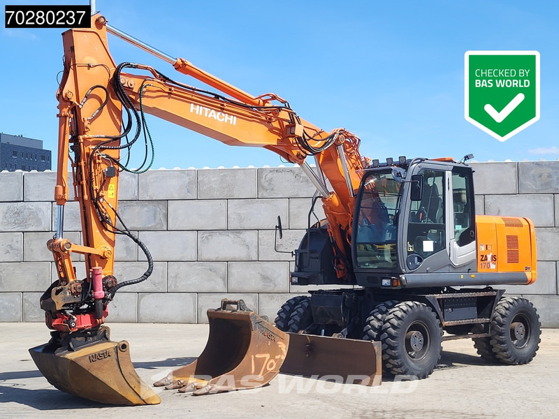 Hitachi ZX170W -3 - Máy xúc bánh lốp: hình 1 Hitachi ZX170W -3 - Máy xúc bánh lốp: hình 1