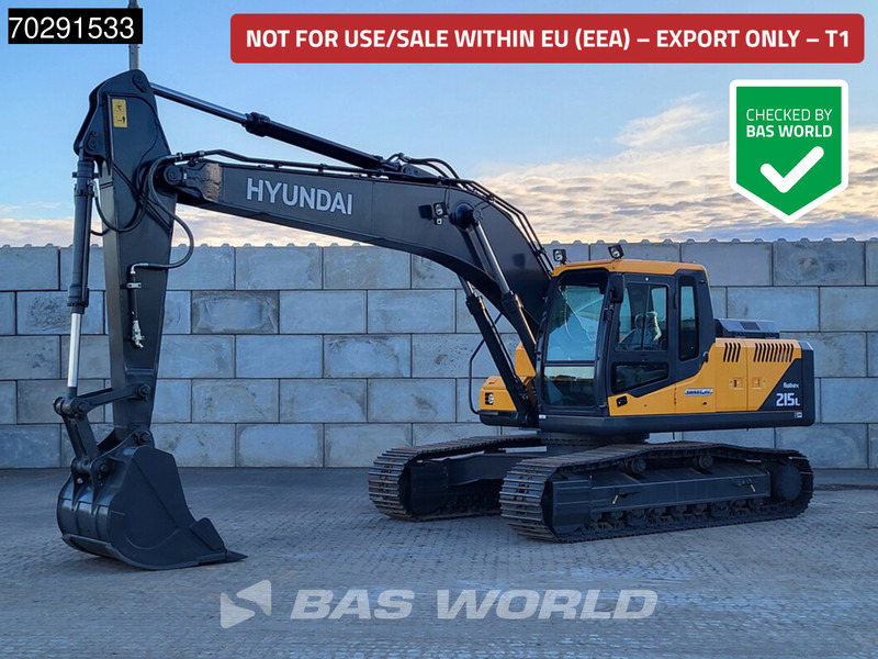Hyundai R215 L - Máy xúc bánh xích: hình 1 Hyundai R215 L - Máy xúc bánh xích: hình 1