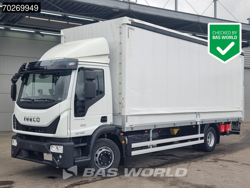 Iveco Eurocargo 140E280 4X2 2024 registration 14tonner Ladebordwand Automatic Euro 6 - Xe tải thùng mui bạt: hình 1 Iveco Eurocargo 140E280 4X2 2024 registration 14tonner Ladebordwand Automatic Euro 6 - Xe tải thùng mui bạt: hình 1