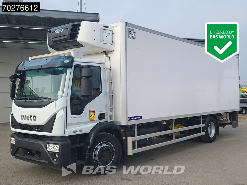 Iveco Eurocargo 190EL280 4X2 ATP Valid - 19tonner Carrier 1150 MT cooler Ladebordwand FRC Euro 6 - Xe tải đông lạnh: hình 1 Iveco Eurocargo 190EL280 4X2 ATP Valid - 19tonner Carrier 1150 MT cooler Ladebordwand FRC Euro 6 - Xe tải đông lạnh: hình 1