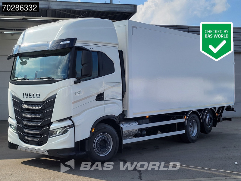 Iveco S-Way 490 6X2 NEW! 2000kg Ladebordwand Retarder Lift+Steering-Axle Navi LED - Xe tải hộp: hình 1 Iveco S-Way 490 6X2 NEW! 2000kg Ladebordwand Retarder Lift+Steering-Axle Navi LED - Xe tải hộp: hình 1