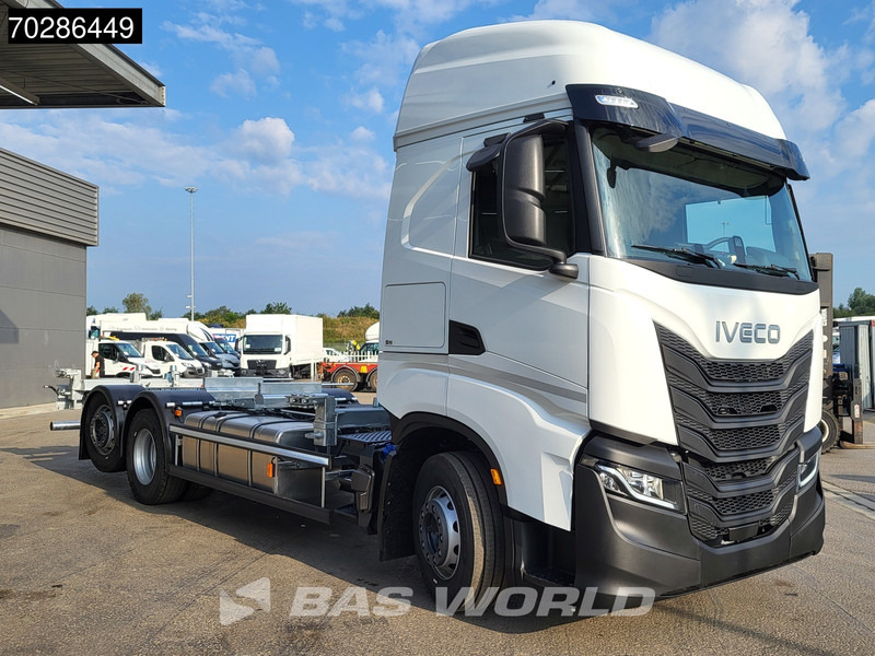 Iveco S-Way 500 6X2 NEW BDF! Lift+Steering Axle ACC Standklima Euro 6 - Xe chở container/ Xe tải hoán đổi thân: hình 3 Iveco S-Way 500 6X2 NEW BDF! Lift+Steering Axle ACC Standklima Euro 6 - Xe chở container/ Xe tải hoán đổi thân: hình 3