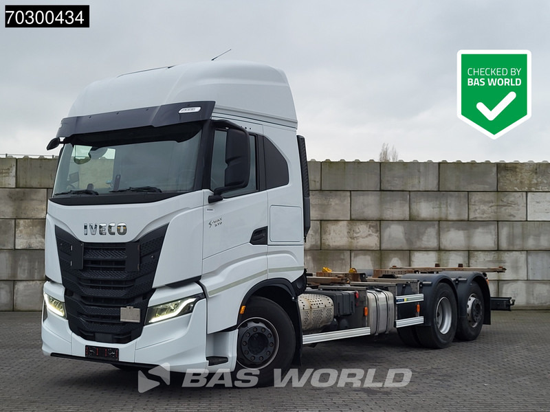 Iveco S-Way 510 6X2 Retarder Full Air Lift Axle BDF Euro 6 - Xe chở container/ Xe tải hoán đổi thân: hình 1 Iveco S-Way 510 6X2 Retarder Full Air Lift Axle BDF Euro 6 - Xe chở container/ Xe tải hoán đổi thân: hình 1