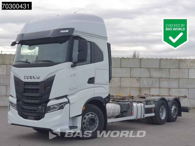 Iveco S-Way 510 6X2 Retarder Full Air Lift Axle BDF Euro 6 - Xe chở container/ Xe tải hoán đổi thân: hình 1 Iveco S-Way 510 6X2 Retarder Full Air Lift Axle BDF Euro 6 - Xe chở container/ Xe tải hoán đổi thân: hình 1