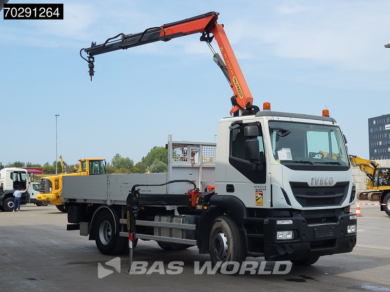 Iveco Stralis 310 4X2 Palfinger PK12002 EH Kran Crane Rotator Automatic Full Steel Euro 6 - Xe tải thùng lửng/ Phẳng, Xe cẩu tự hành: hình 3 Iveco Stralis 310 4X2 Palfinger PK12002 EH Kran Crane Rotator Automatic Full Steel Euro 6 - Xe tải thùng lửng/ Phẳng, Xe cẩu tự hành: hình 3