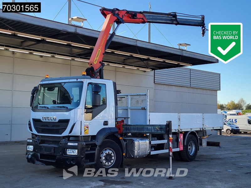 Iveco Stralis 310 4X2 Palfinger PK14002 EH Kran Crane Steel suspension Euro 6 - Xe tải thùng lửng/ Phẳng, Xe cẩu tự hành: hình 1 Iveco Stralis 310 4X2 Palfinger PK14002 EH Kran Crane Steel suspension Euro 6 - Xe tải thùng lửng/ Phẳng, Xe cẩu tự hành: hình 1