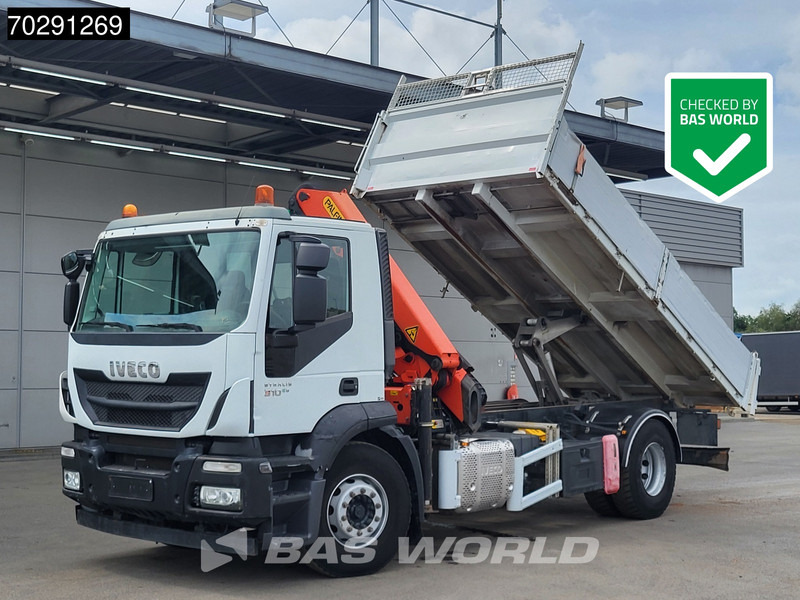 Iveco Stralis 310 4X2 Palfinger PK14002EH Crane Tipper Full Steel Automatic Euro 6 - Xe ben, Xe cẩu tự hành: hình 1 Iveco Stralis 310 4X2 Palfinger PK14002EH Crane Tipper Full Steel Automatic Euro 6 - Xe ben, Xe cẩu tự hành: hình 1