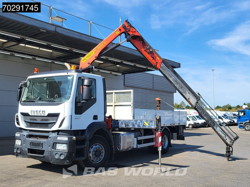Iveco Stralis 310 4X2 Palfinger PK14502-SH Kran Crane Rotator Steel suspension Euro 6 - Xe tải thùng lửng/ Phẳng, Xe cẩu tự hành: hình 5 Iveco Stralis 310 4X2 Palfinger PK14502-SH Kran Crane Rotator Steel suspension Euro 6 - Xe tải thùng lửng/ Phẳng, Xe cẩu tự hành: hình 5