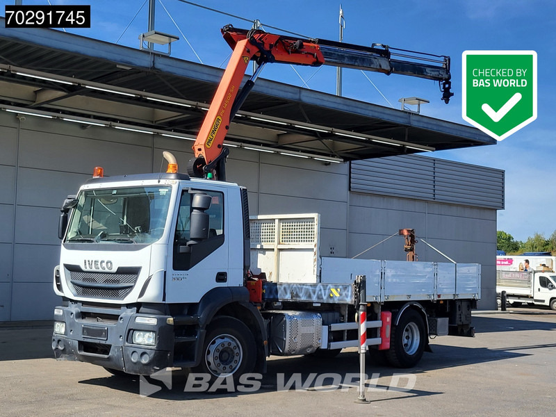 Iveco Stralis 310 4X2 Palfinger PK14502-SH Kran Crane Rotator Steel suspension Euro 6 - Xe tải thùng lửng/ Phẳng, Xe cẩu tự hành: hình 1 Iveco Stralis 310 4X2 Palfinger PK14502-SH Kran Crane Rotator Steel suspension Euro 6 - Xe tải thùng lửng/ Phẳng, Xe cẩu tự hành: hình 1
