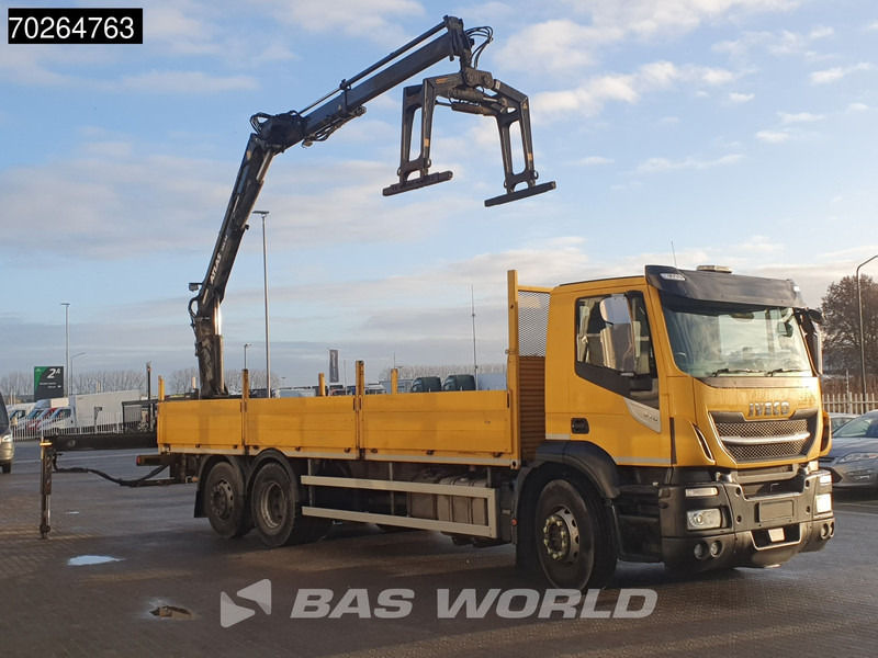 Iveco Stralis 310 6X2 RHD! Atlas 135.2VE-A11 Crane Lift-Lenkachse ACC Euro 6 - Xe tải thùng lửng/ Phẳng, Xe cẩu tự hành: hình 3 Iveco Stralis 310 6X2 RHD! Atlas 135.2VE-A11 Crane Lift-Lenkachse ACC Euro 6 - Xe tải thùng lửng/ Phẳng, Xe cẩu tự hành: hình 3