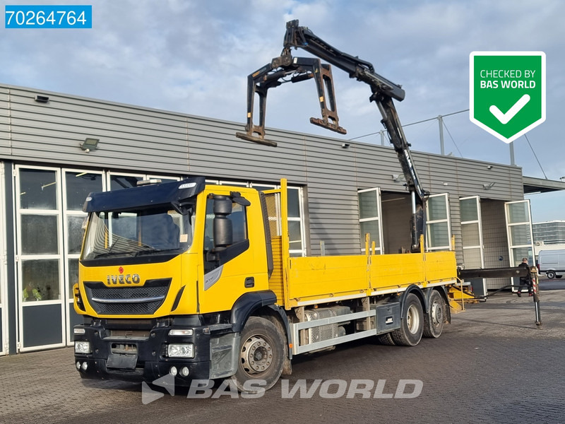 Iveco Stralis 310 6X2 RHD! Atlas 135.2VE-A11 Crane Lift-lenkachse ACC Euro 6 - Xe tải thùng lửng/ Phẳng, Xe cẩu tự hành: hình 1 Iveco Stralis 310 6X2 RHD! Atlas 135.2VE-A11 Crane Lift-lenkachse ACC Euro 6 - Xe tải thùng lửng/ Phẳng, Xe cẩu tự hành: hình 1