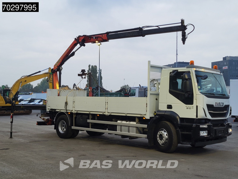 Iveco Stralis 310 Stralis 4X2 Palfinger PK12002 Crane Kran rotator Steelsuspension Automatic Euro 6 - Xe tải thùng lửng/ Phẳng, Xe cẩu tự hành: hình 3 Iveco Stralis 310 Stralis 4X2 Palfinger PK12002 Crane Kran rotator Steelsuspension Automatic Euro 6 - Xe tải thùng lửng/ Phẳng, Xe cẩu tự hành: hình 3