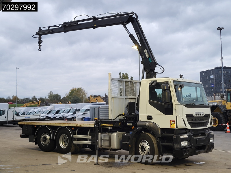 Iveco Stralis 310 Stralis 6X2 HIAB 144 BS-2 Crane Kran Lift+Steering-Axle Manual Euro 5 - Xe tải thùng lửng/ Phẳng, Xe cẩu tự hành: hình 3 Iveco Stralis 310 Stralis 6X2 HIAB 144 BS-2 Crane Kran Lift+Steering-Axle Manual Euro 5 - Xe tải thùng lửng/ Phẳng, Xe cẩu tự hành: hình 3