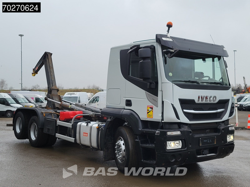 Iveco Stralis 460 6X2 20tons Marrel hooklift Lift Axle ACC Euro 6 - Xe tải nâng móc: hình 3 Iveco Stralis 460 6X2 20tons Marrel hooklift Lift Axle ACC Euro 6 - Xe tải nâng móc: hình 3