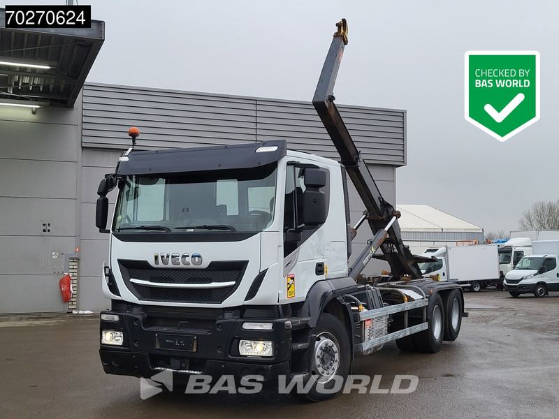 Iveco Stralis 460 6X2 20tons Marrel hooklift Lift Axle ACC Euro 6 - Xe tải nâng móc: hình 1 Iveco Stralis 460 6X2 20tons Marrel hooklift Lift Axle ACC Euro 6 - Xe tải nâng móc: hình 1