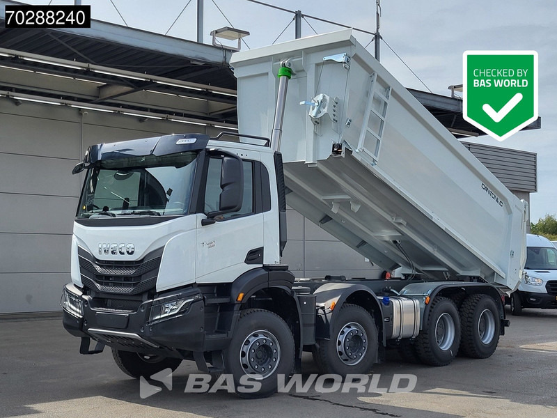 Iveco T-WAY 450 8X4 New! 20m3 Cantoni Tipper Steelsuspension Big-Axle Automatic Euro 6 - Xe ben: hình 1 Iveco T-WAY 450 8X4 New! 20m3 Cantoni Tipper Steelsuspension Big-Axle Automatic Euro 6 - Xe ben: hình 1