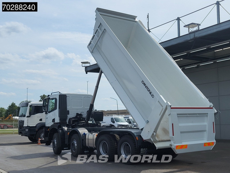 Iveco T-WAY 450 8X4 New! 20m3 Cantoni Tipper Steelsuspension Big-Axle Automatic Euro 6 - Xe ben: hình 3 Iveco T-WAY 450 8X4 New! 20m3 Cantoni Tipper Steelsuspension Big-Axle Automatic Euro 6 - Xe ben: hình 3