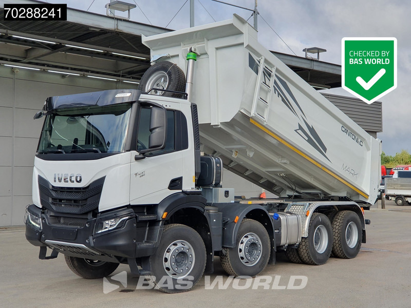 Iveco T-Way 450 8X4 NEW! 20m3 Cantoni tipper Steelsuspension Big-Axle Automatic Euro 6 - Xe ben: hình 1 Iveco T-Way 450 8X4 NEW! 20m3 Cantoni tipper Steelsuspension Big-Axle Automatic Euro 6 - Xe ben: hình 1
