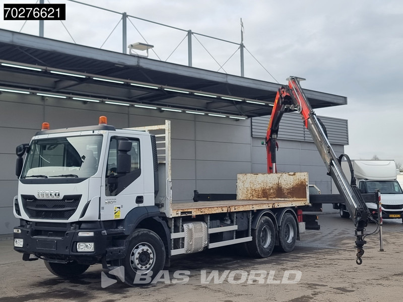 Iveco Trakker 360 6X4 Palfinger PK17.001 SLD Remote Steelsuspension Big-Axle - Xe tải thùng lửng/ Phẳng, Xe cẩu tự hành: hình 5 Iveco Trakker 360 6X4 Palfinger PK17.001 SLD Remote Steelsuspension Big-Axle - Xe tải thùng lửng/ Phẳng, Xe cẩu tự hành: hình 5