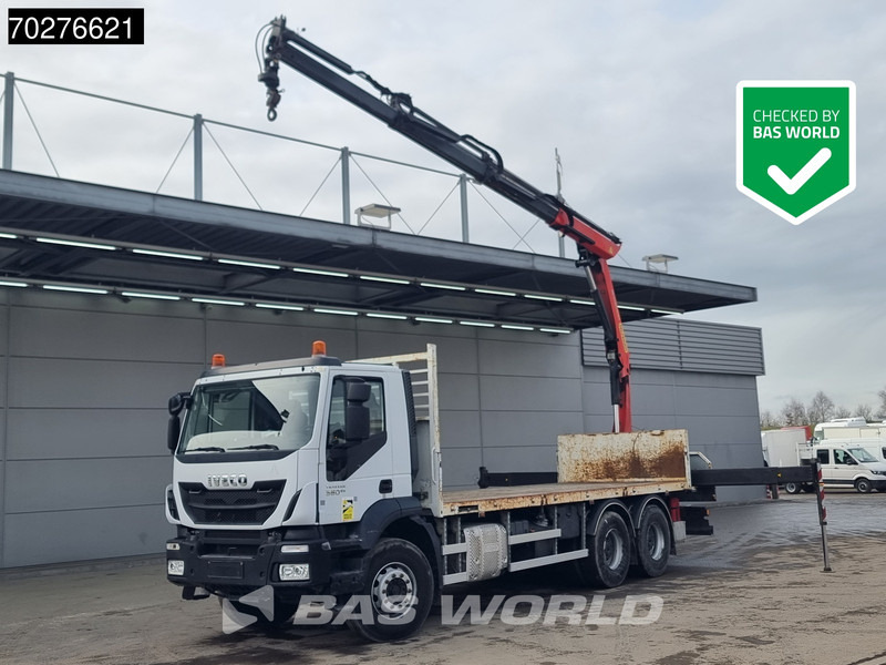 Iveco Trakker 360 6X4 Palfinger PK17.001 SLD Remote Steelsuspension Big-Axle - Xe tải thùng lửng/ Phẳng, Xe cẩu tự hành: hình 1 Iveco Trakker 360 6X4 Palfinger PK17.001 SLD Remote Steelsuspension Big-Axle - Xe tải thùng lửng/ Phẳng, Xe cẩu tự hành: hình 1