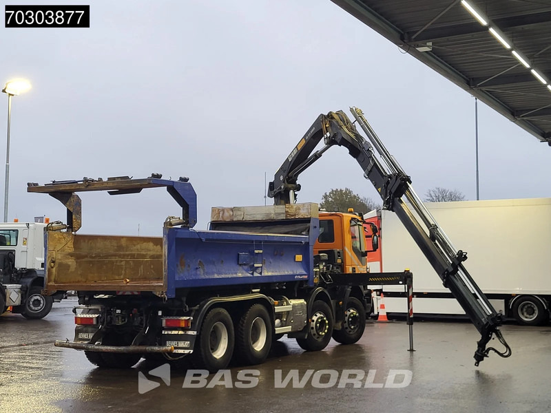 Iveco Trakker 450 8X4 HIAB 211 EP-4 Hiduo Kran Crane Big-Axle 2-Side Tipper Euro 6 - Xe ben, Xe cẩu tự hành: hình 5 Iveco Trakker 450 8X4 HIAB 211 EP-4 Hiduo Kran Crane Big-Axle 2-Side Tipper Euro 6 - Xe ben, Xe cẩu tự hành: hình 5