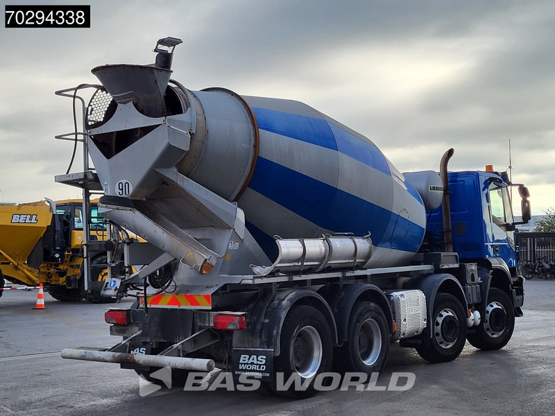 Xe trộn bê tông Iveco X-Way 400 X-Way 8X4 Liebherr 9m3 Big-Axle Steelsuspension Euro 6: hình 5