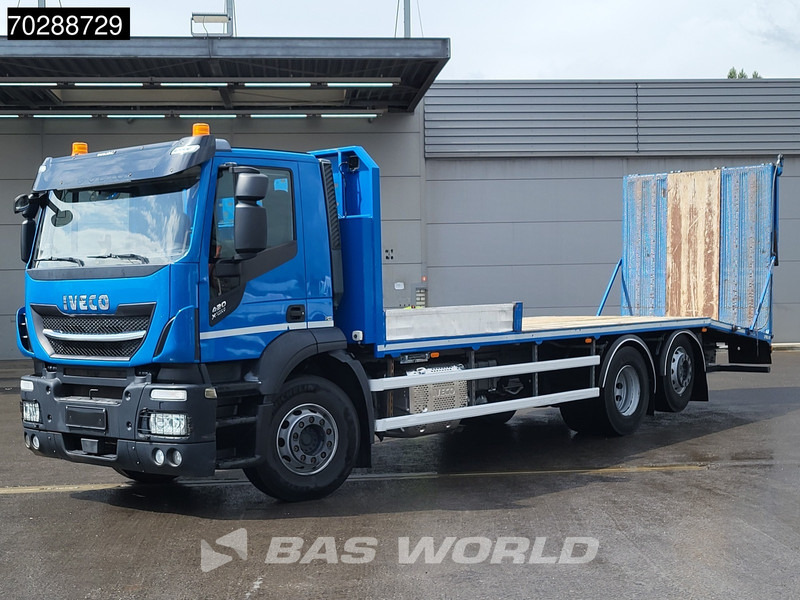 Iveco X-Way 420 6X2 Machine transporter Hydraulic Ramp Lift+steering axle ACC Euro 6 - Xe tải thùng lửng/ Phẳng: hình 3 Iveco X-Way 420 6X2 Machine transporter Hydraulic Ramp Lift+steering axle ACC Euro 6 - Xe tải thùng lửng/ Phẳng: hình 3