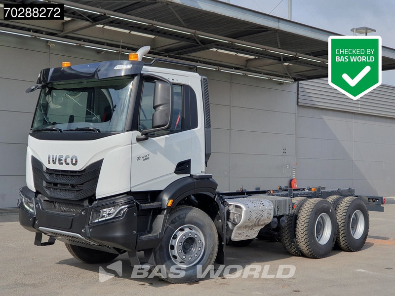 Iveco X-Way 460 6X4 New! Retarder steelsuspension Big-Axle Automatic Navi Euro 6 - Xe tải khung gầm: hình 1 Iveco X-Way 460 6X4 New! Retarder steelsuspension Big-Axle Automatic Navi Euro 6 - Xe tải khung gầm: hình 1