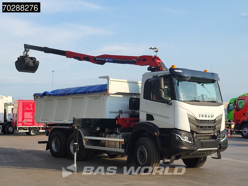 Iveco X-Way 480 6X4 NEW! HMF 2243Z-RCS Z-Crane kran 12m3 KH-Kipper Retarder Big-Axle - Xe ben, Xe cẩu tự hành: hình 3 Iveco X-Way 480 6X4 NEW! HMF 2243Z-RCS Z-Crane kran 12m3 KH-Kipper Retarder Big-Axle - Xe ben, Xe cẩu tự hành: hình 3