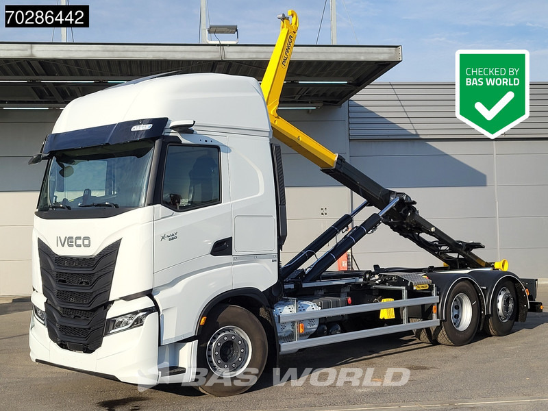 Iveco X-Way 580 6X2 NEW Palfinger PHT20SLD5 Hooklift Lift+steering Axle Automatic Navi ACC LED - Xe tải nâng móc: hình 1 Iveco X-Way 580 6X2 NEW Palfinger PHT20SLD5 Hooklift Lift+steering Axle Automatic Navi ACC LED - Xe tải nâng móc: hình 1