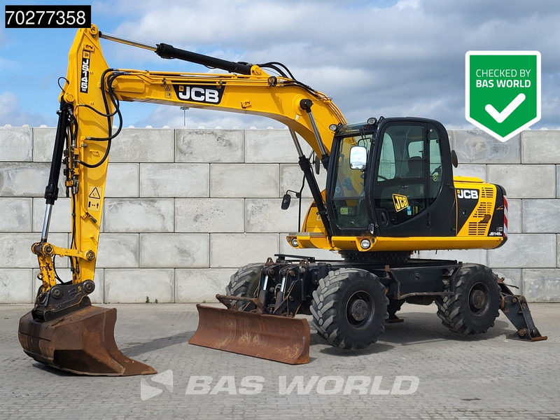 JCB JS145W BLADE + OUTRIGGERS - Máy xúc bánh lốp: hình 1 JCB JS145W BLADE + OUTRIGGERS - Máy xúc bánh lốp: hình 1