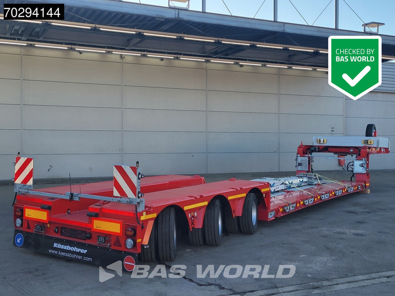 Kässbohrer LB3E 3 axles NEW! Extenable 540cm Gooseneck 3xSteeringaxle - Sơ mi rơ moóc thùng thấp: hình 1 Kässbohrer LB3E 3 axles NEW! Extenable 540cm Gooseneck 3xSteeringaxle - Sơ mi rơ moóc thùng thấp: hình 1