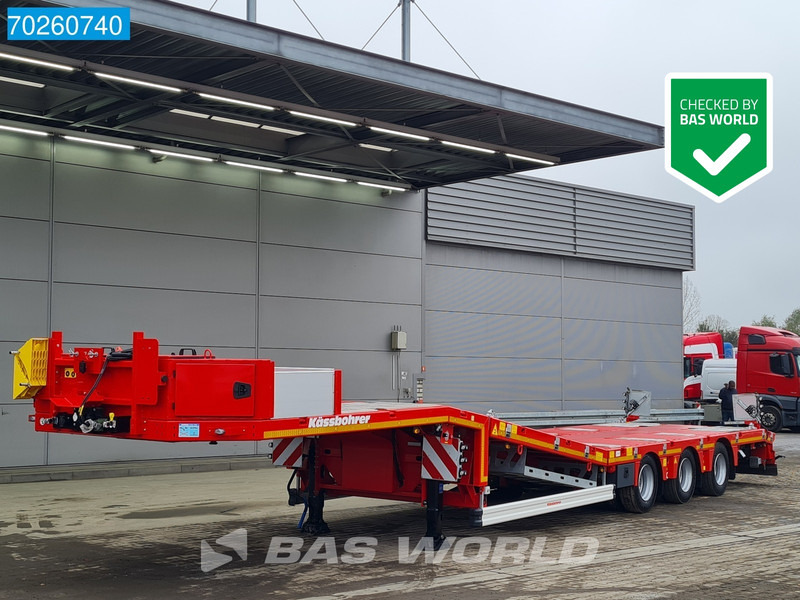 Kässbohrer LB3E Ausziehbar Bis:13,75m Lift+Lenkachse - Sơ mi rơ moóc thùng thấp: hình 1 Kässbohrer LB3E Ausziehbar Bis:13,75m Lift+Lenkachse - Sơ mi rơ moóc thùng thấp: hình 1