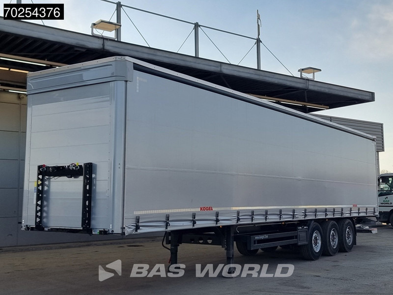 Kögel S24-1 3 axles Tailgate 2000kg NEW Liftachse Edscha LBW - Sơ mi rơ moóc mui bạt: hình 2 Kögel S24-1 3 axles Tailgate 2000kg NEW Liftachse Edscha LBW - Sơ mi rơ moóc mui bạt: hình 2
