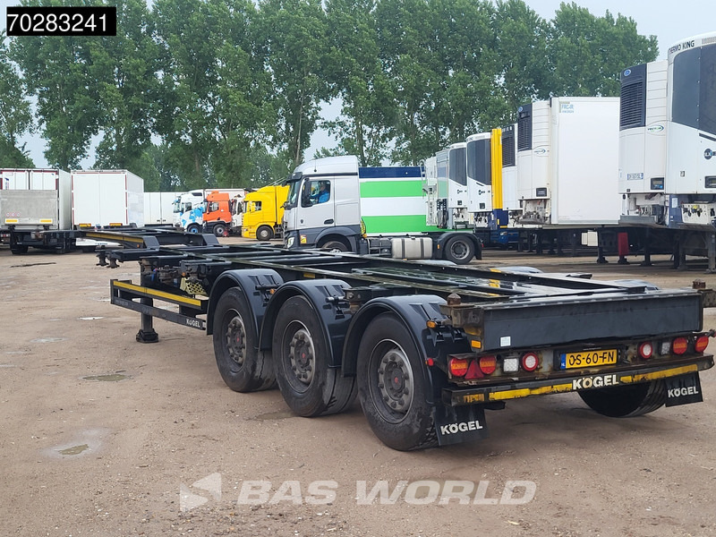 Kögel S24-2 TUV 03/26 2x20ft 1x30ft 1x40ft SAF - Xe chở container/ Sơ mi rơ moóc hoán đổi thân: hình 2 Kögel S24-2 TUV 03/26 2x20ft 1x30ft 1x40ft SAF - Xe chở container/ Sơ mi rơ moóc hoán đổi thân: hình 2