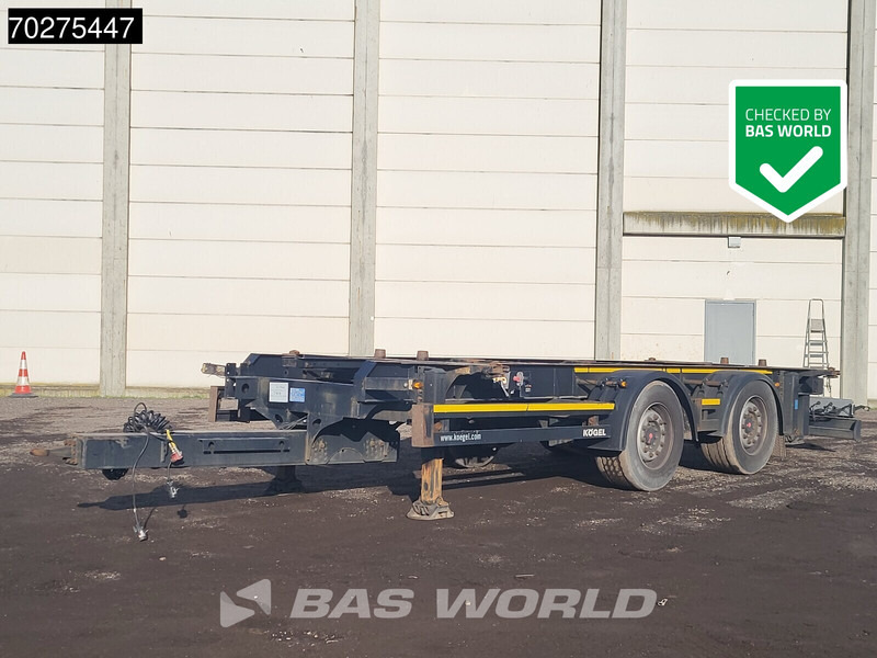 Kögel ZW18 2 axles - Xe chở container/ Rơ moóc hoán đổi thân: hình 1 Kögel ZW18 2 axles - Xe chở container/ Rơ moóc hoán đổi thân: hình 1