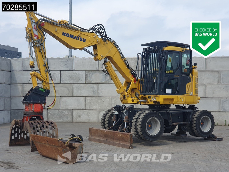 Komatsu PW118 MR -11 - Máy xúc bánh lốp: hình 1 Komatsu PW118 MR -11 - Máy xúc bánh lốp: hình 1