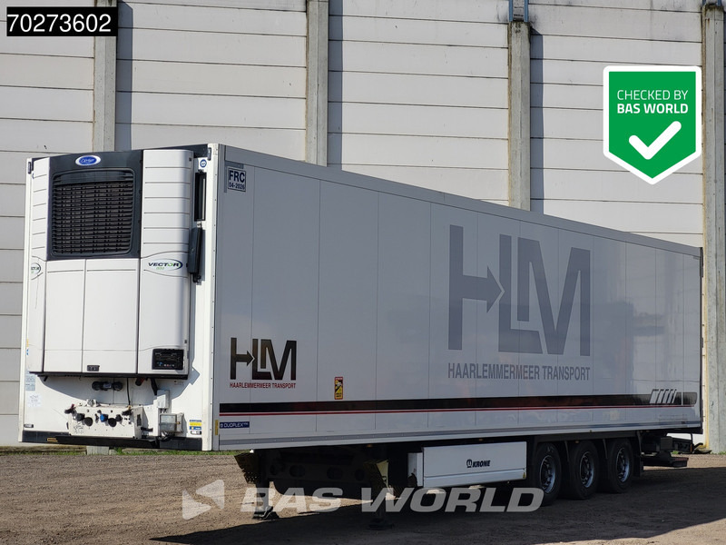 Krone Carrier Vector 1550 Tailgate TUV 11/25 Liftachse Bloemenbreed - Sơ mi rơ moóc đông lạnh: hình 1 Krone Carrier Vector 1550 Tailgate TUV 11/25 Liftachse Bloemenbreed - Sơ mi rơ moóc đông lạnh: hình 1