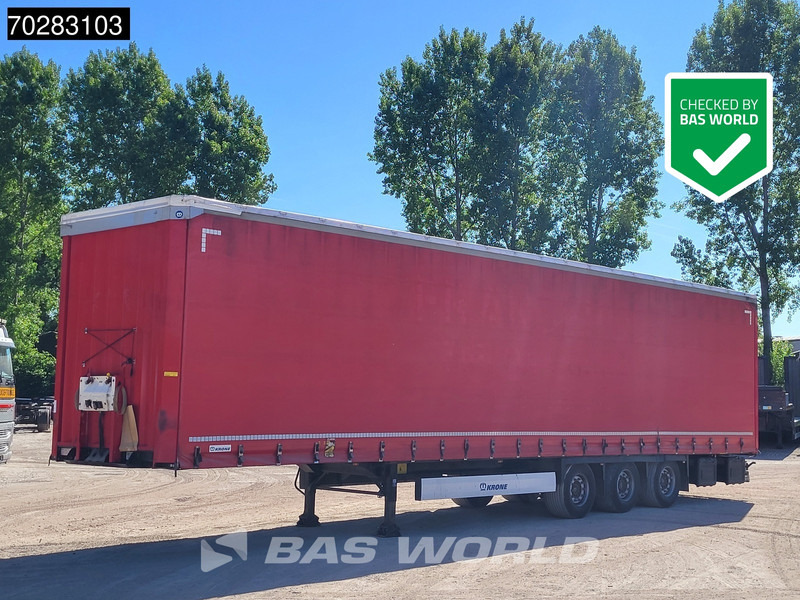 Krone SD 3 axles Liftachse Mega Hubdach - Sơ mi rơ moóc mui bạt: hình 1 Krone SD 3 axles Liftachse Mega Hubdach - Sơ mi rơ moóc mui bạt: hình 1