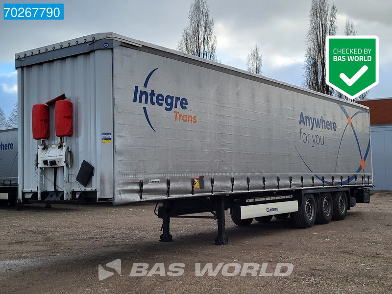 Krone SD 3 axles Sliding Roof Anti Vandalism - Sơ mi rơ moóc mui bạt: hình 1 Krone SD 3 axles Sliding Roof Anti Vandalism - Sơ mi rơ moóc mui bạt: hình 1