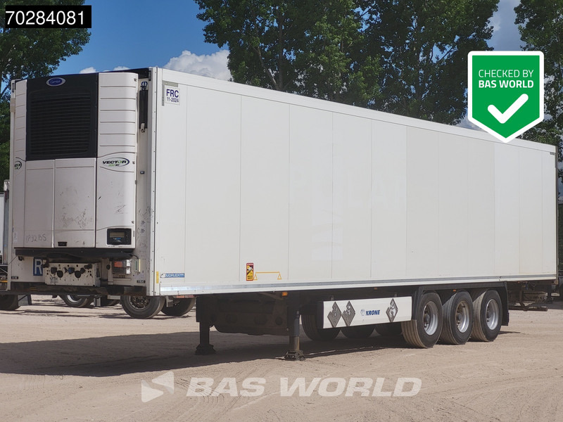 Krone SD 3 axles TÜV 01-26 Doppelverdampfer Doppelstock Blumenbreit Schiebewand - Sơ mi rơ moóc đông lạnh: hình 1 Krone SD 3 axles TÜV 01-26 Doppelverdampfer Doppelstock Blumenbreit Schiebewand - Sơ mi rơ moóc đông lạnh: hình 1