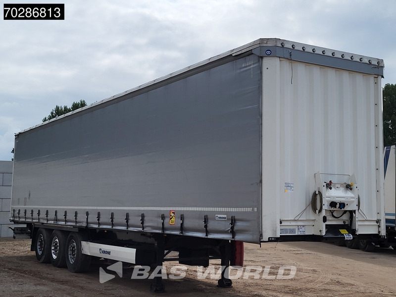 Krone SD Liftachse Hardwood Floor Lift-Axle Sliding Roof - Sơ mi rơ moóc mui bạt: hình 2 Krone SD Liftachse Hardwood Floor Lift-Axle Sliding Roof - Sơ mi rơ moóc mui bạt: hình 2