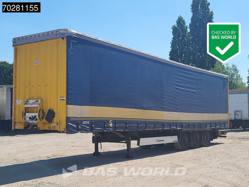 Krone SD Mega Hubdach Anti vandalsm SAF - Sơ mi rơ moóc mui bạt: hình 1 Krone SD Mega Hubdach Anti vandalsm SAF - Sơ mi rơ moóc mui bạt: hình 1