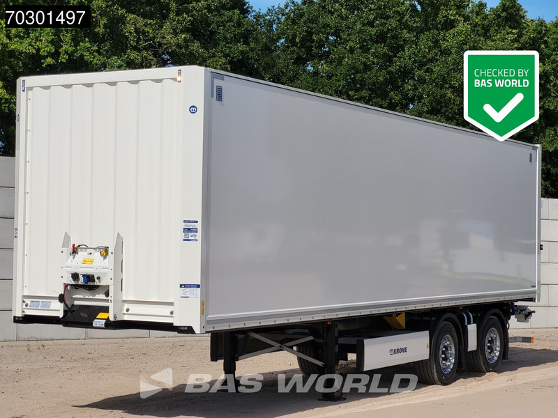 Krone SZ City NEW Lift+Lenkachse Tail Lift - Sơ mi rơ moóc hộp kín: hình 1 Krone SZ City NEW Lift+Lenkachse Tail Lift - Sơ mi rơ moóc hộp kín: hình 1
