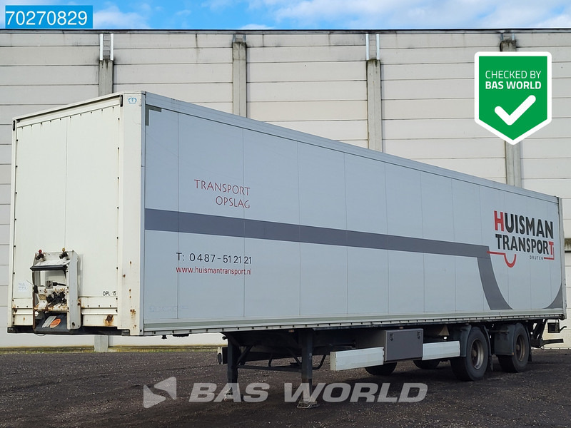Krone SZ TÜV 06/25 Lenkachse Tailgate - Sơ mi rơ moóc hộp kín: hình 1 Krone SZ TÜV 06/25 Lenkachse Tailgate - Sơ mi rơ moóc hộp kín: hình 1