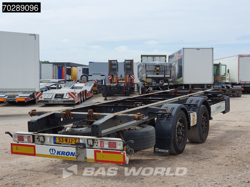 Krone ZZ 2 axles BDF 20ft - Xe chở container/ Rơ moóc hoán đổi thân: hình 5 Krone ZZ 2 axles BDF 20ft - Xe chở container/ Rơ moóc hoán đổi thân: hình 5